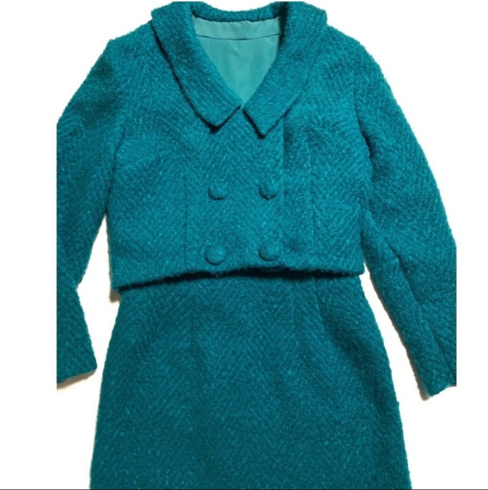 Jackie O Vintage Tweed Suit